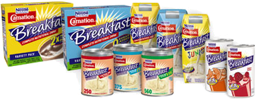 Nestle Carnation Products